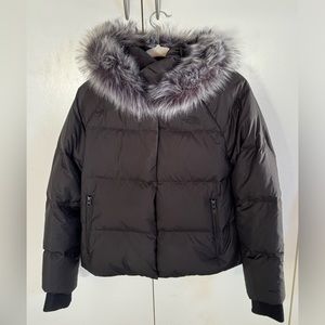 The North Face Women's Dealio Down Crop Jacket Black